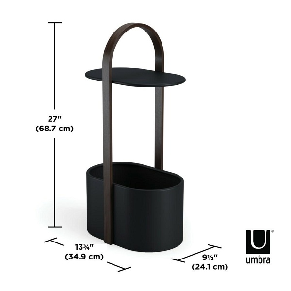 UMBRA stolik kawowy BELLWOOD czarny orzech - Umbra